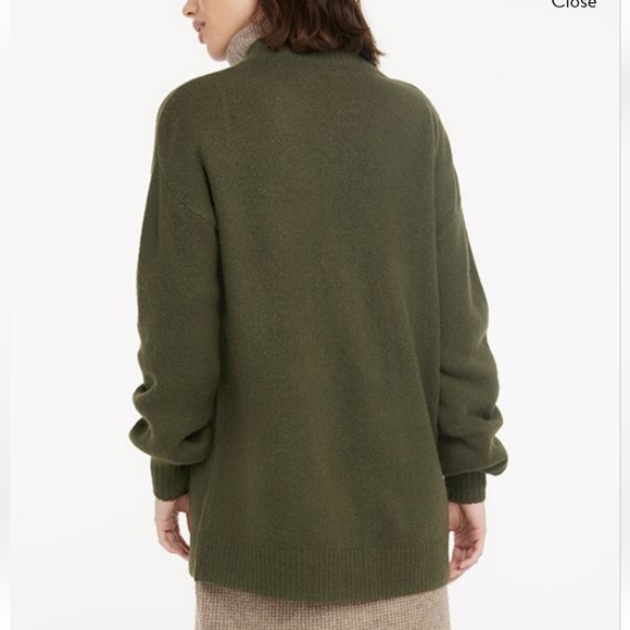 Reitmans NWT Green Button Up Cardigan Medium - Picture 3 of 4